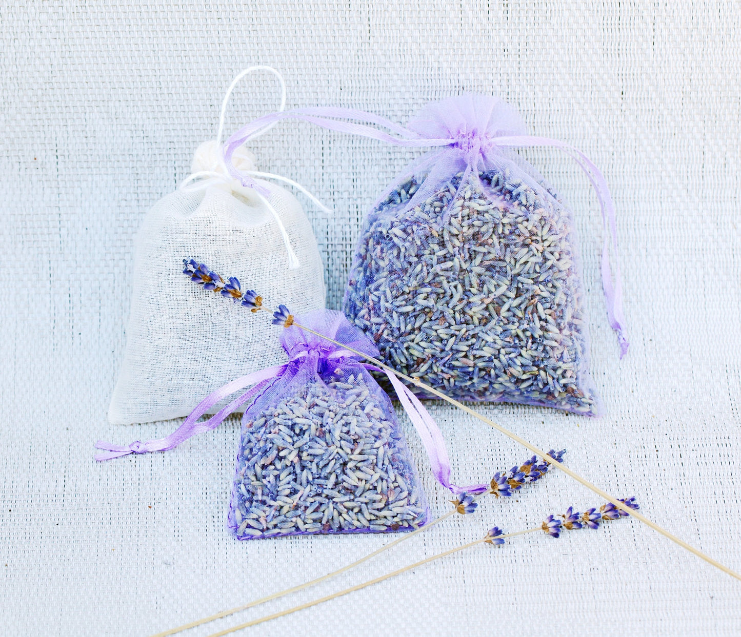 15 - 100 pcs Organic Lavender Sachets