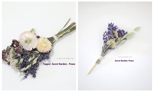 Cake Flower : Valley Garden - Peace | AM Lavender