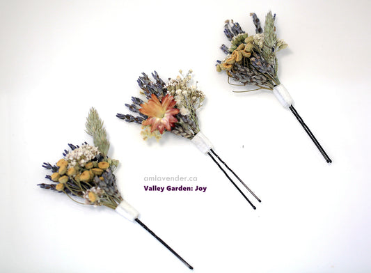 Hair Pin : Valley Garden - Joy | AM Lavender
