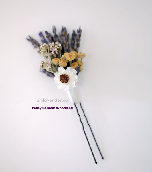 Hair Pin : Valley Garden - Woodland | AM Lavender