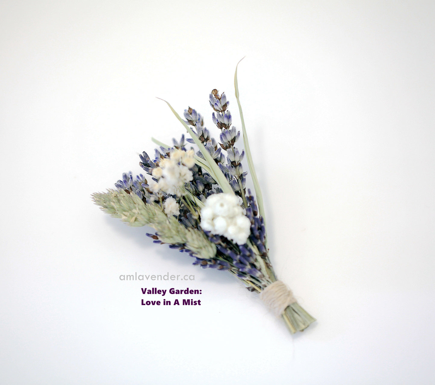 Bouquet: Valley Garden - Love in A Mist | AM Lavender