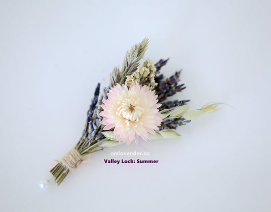 Boutonniere / Corsage : Valley Loch - Summer | AM Lavender