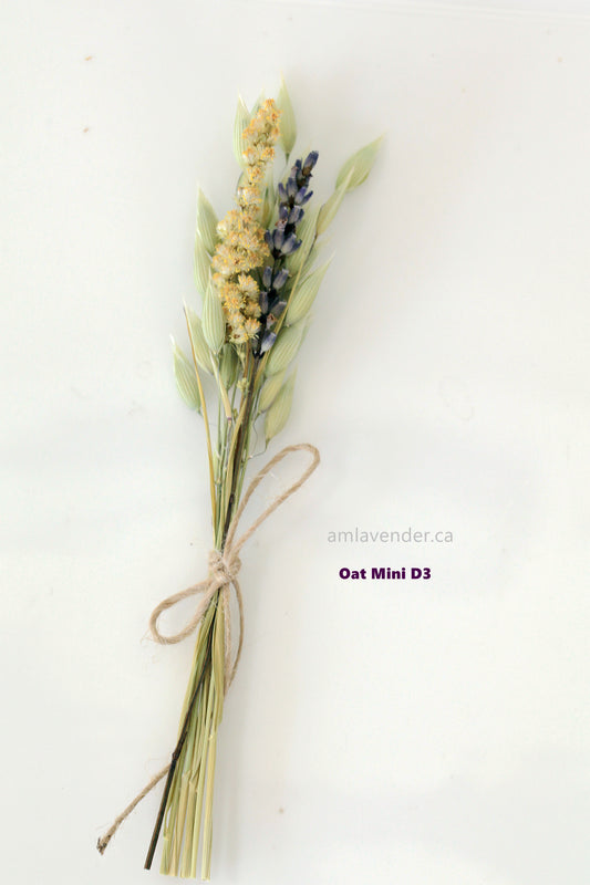Napkin Bouquet: Oat Mini D3 | AM Lavender