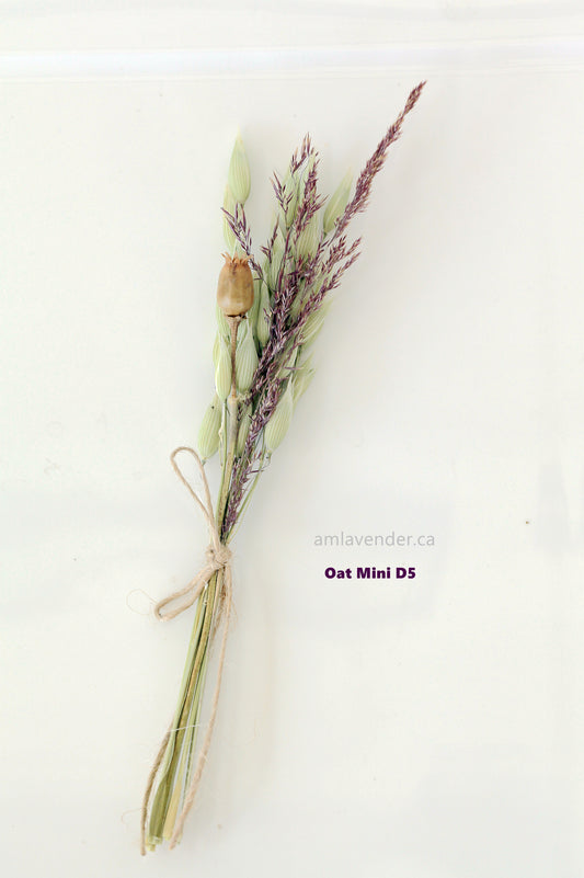 Napkin Bouquet: Oat Mini D5 | AM Lavender