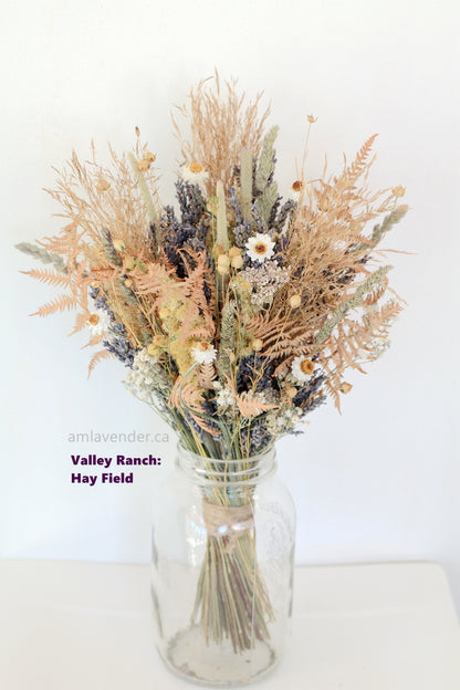 Boutonniere / Corsage : Valley Ranch - Hay Field | AM Lavender