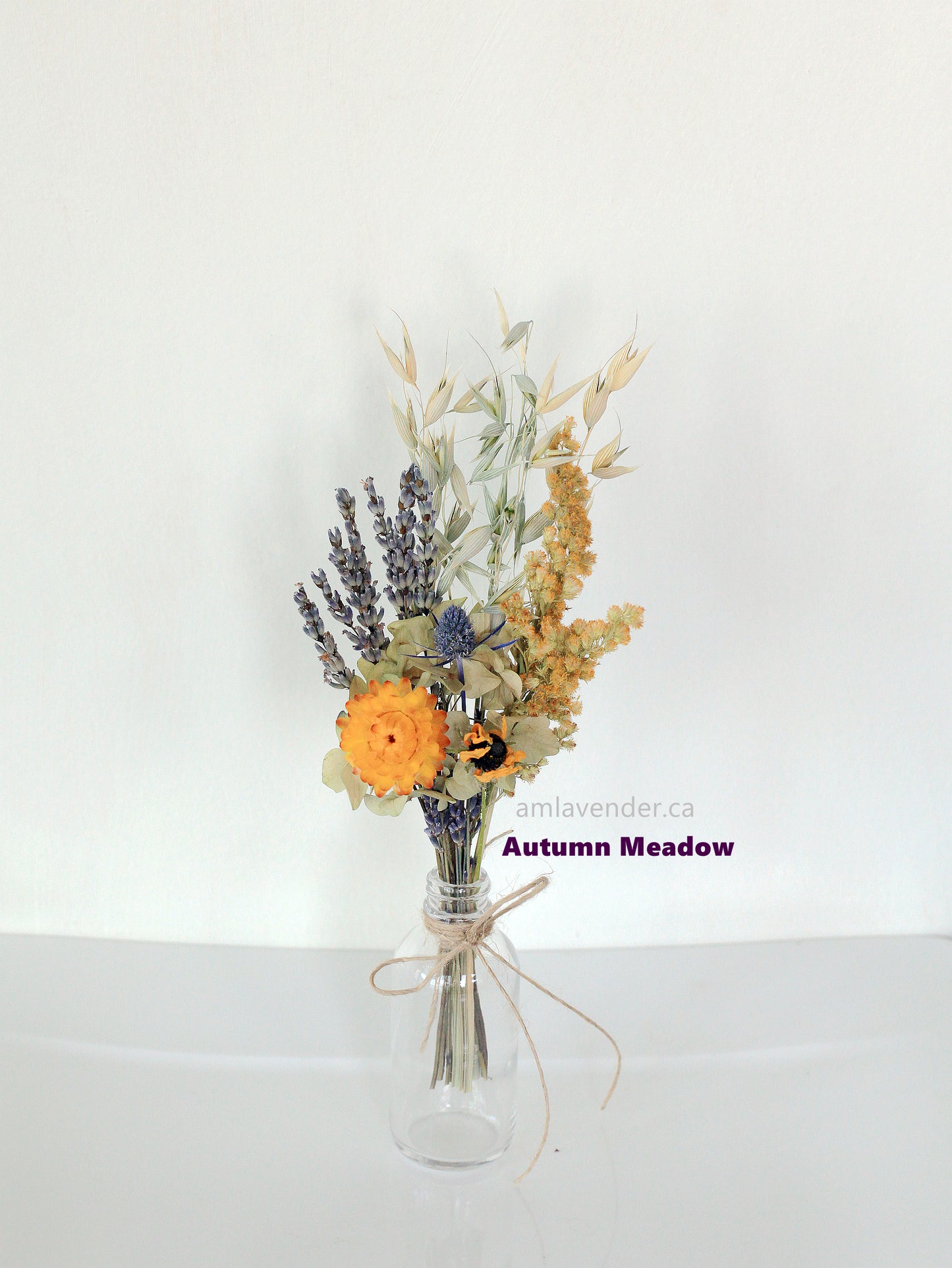 Mini Bouquet with Optional Vase - Autumn Meadow | AM Lavender