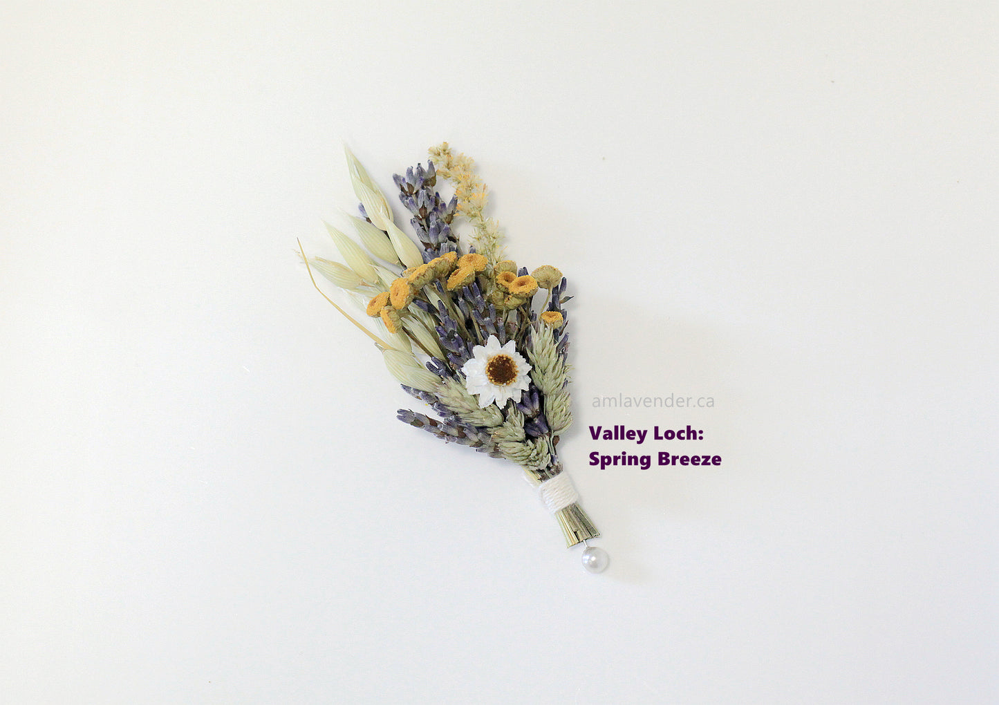 Boutonniere / Corsage : Valley Loch - Spring Breeze | AM Lavender