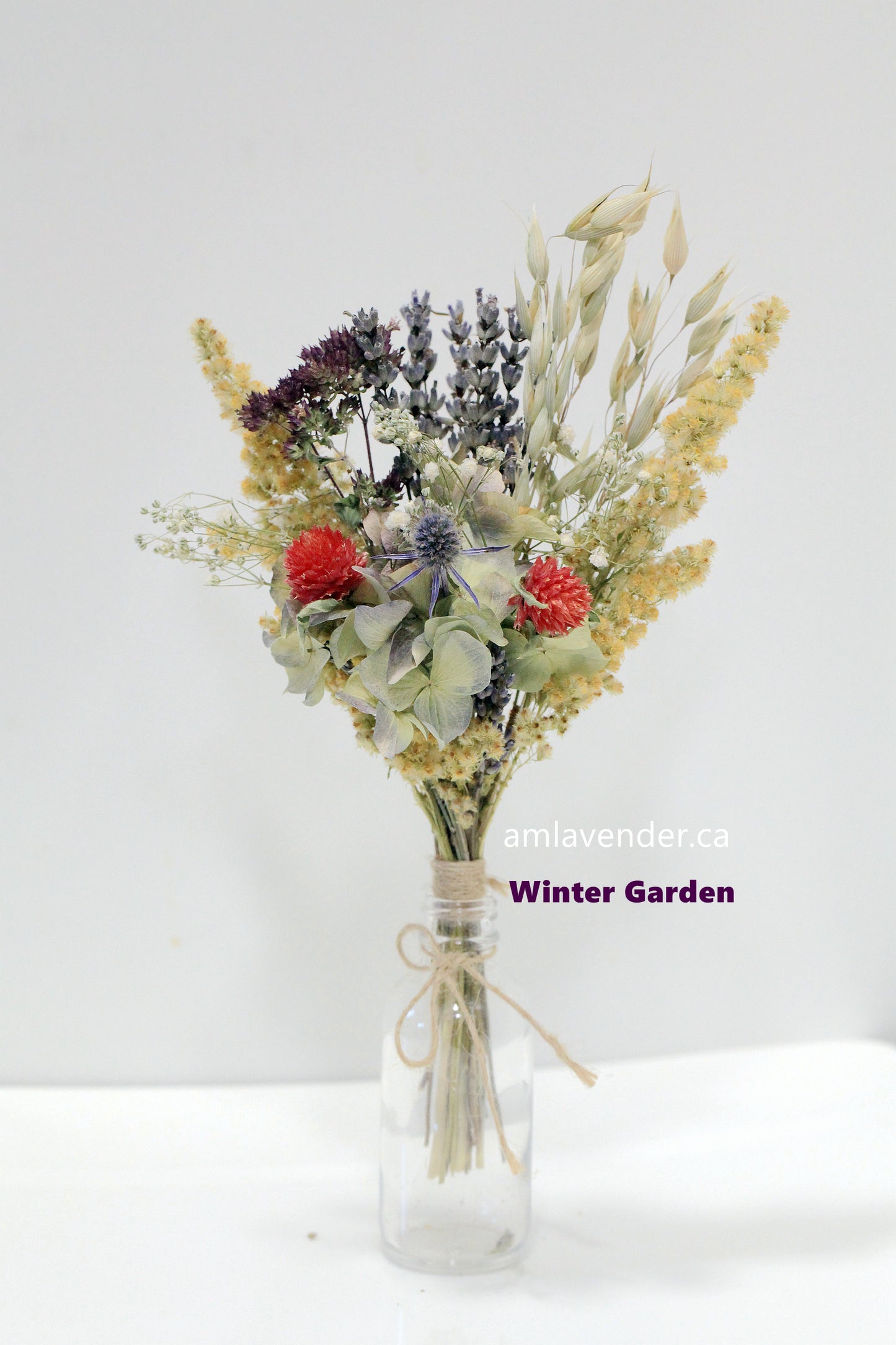 Mini Bouquet with Optional Vase - Winter Garden