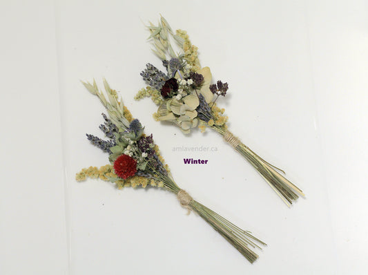 Tabletop Bouquet: Winter Pairs | AM Lavender