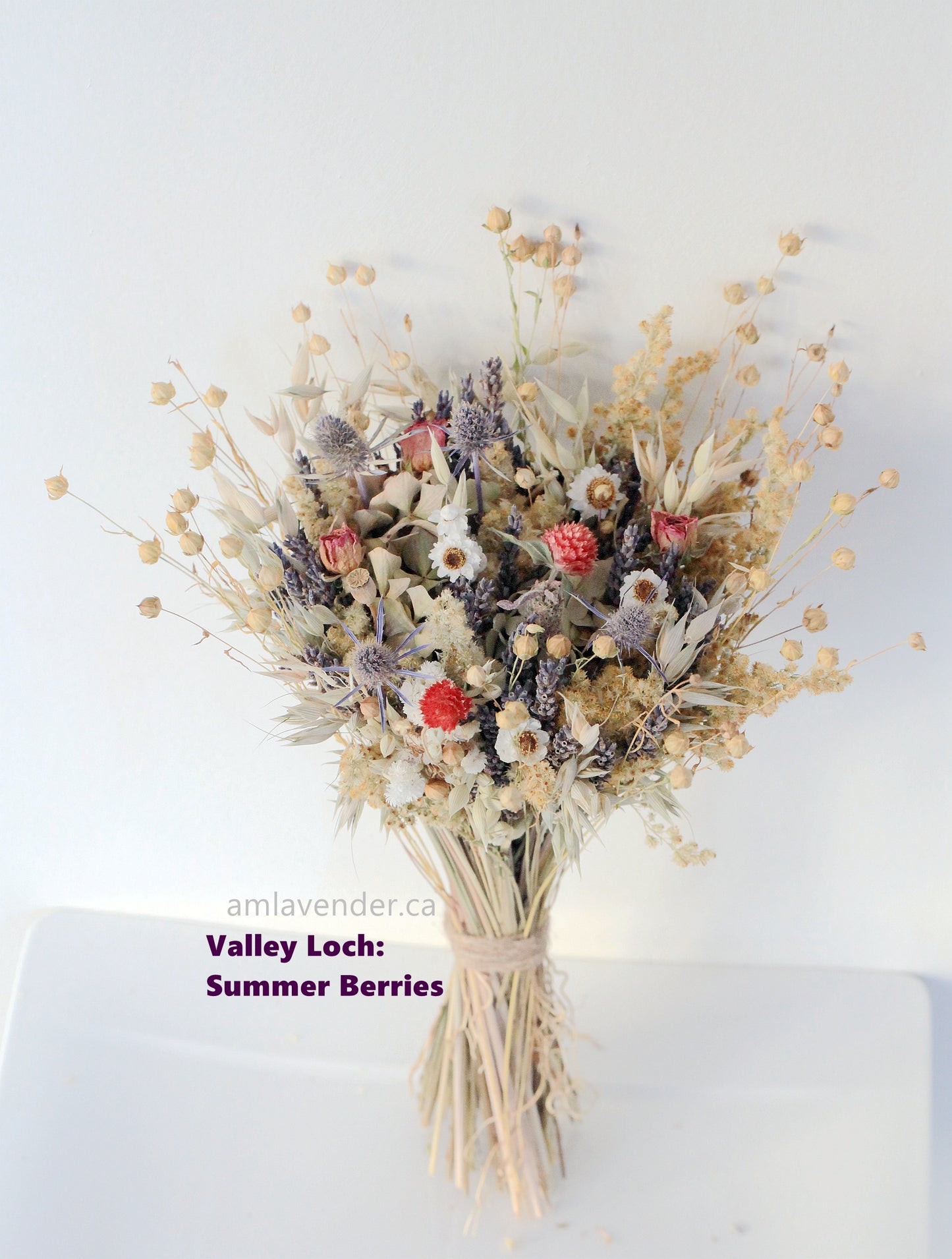 Bouquet - Valley Loch - Summer Berries | AM Lavender
