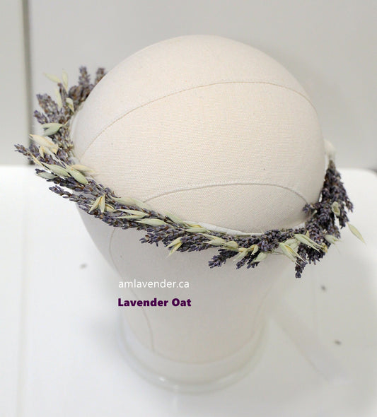 Hair Crown : Lavender Oat | AM Lavender