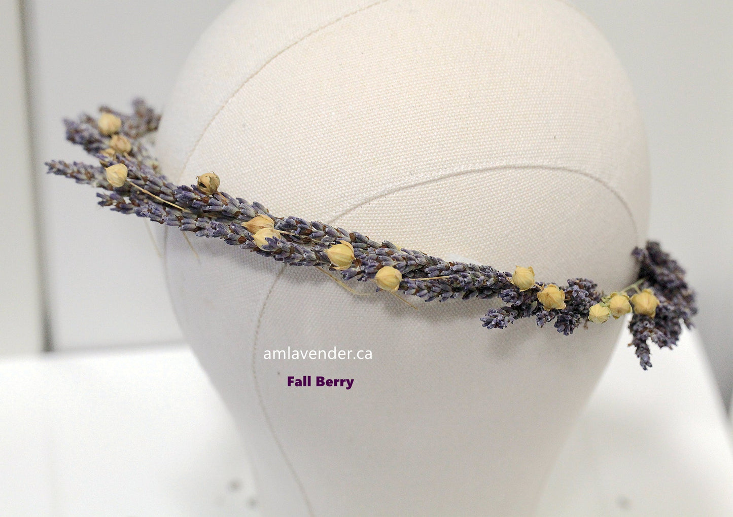 Hair Crown : Fall Berry | AM Lavender