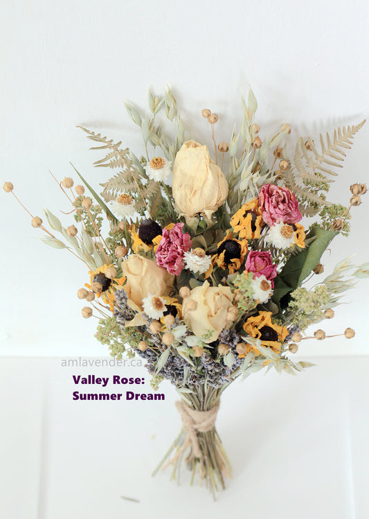 Bouquet : Valley Rose - Summer Dream | AM Lavender