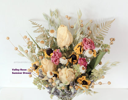 Bouquet : Valley Rose - Summer Dream | AM Lavender