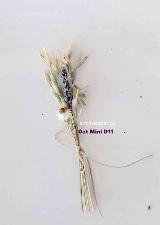 Napkin Bouquet: Oat Mini D11 | AM Lavender