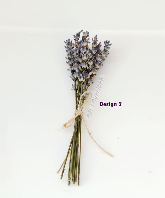 Napkin Bouquet: Lav Mini D2 | AM Lavender