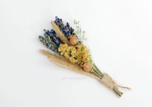 Boutonniere / Corsage : Harvest In Provence | AM Lavender