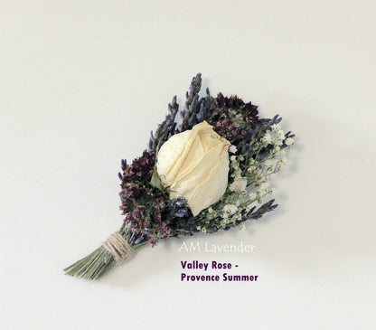 Bouquet : Valley Rose - Provence Summer | AM Lavender