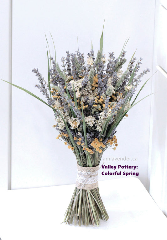 Bouquet: Valley Pottery - Colorful Spring