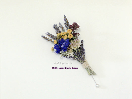Boutonniere / Corsage : Mid summer Night's | AM Lavender