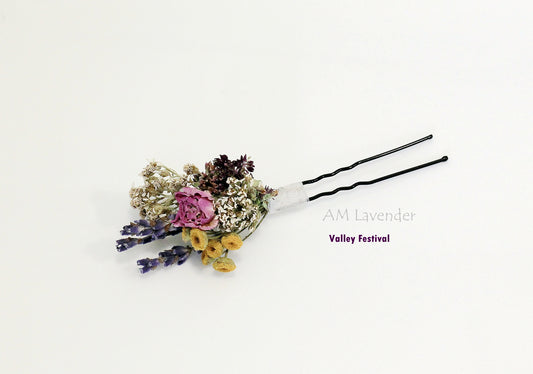 Hair Pin : Valley Festival | AM Lavender