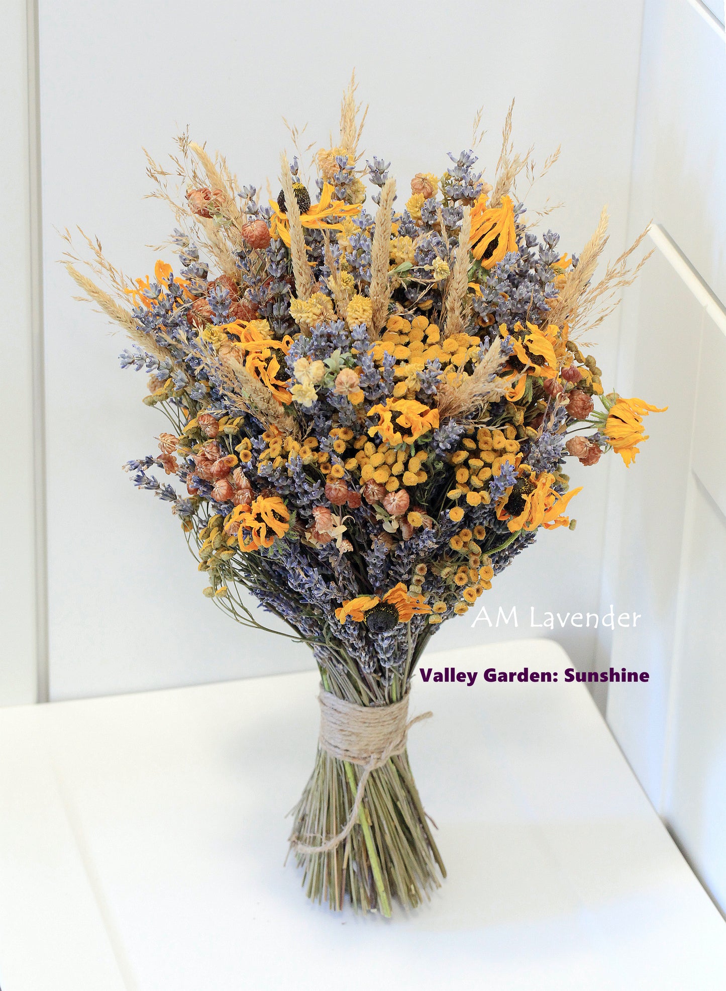 Bouquet: Valley Garden - Sunshine | AM Lavender