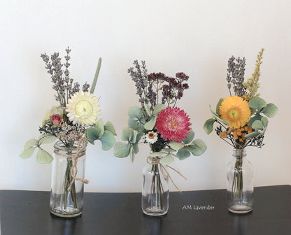 Mini Bouquet with Optional Vase - Design 1 | AM Lavender