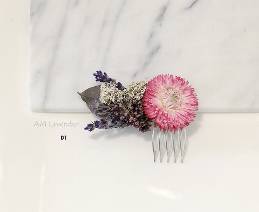 Hair Comb : Design 1 | AM Lavender