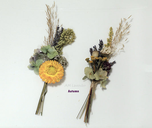 Tabletop Bouquet: Autumn Pairs | AM Lavender