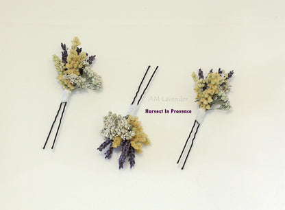 Hair Pin : Harvest In Provence | AM Lavender