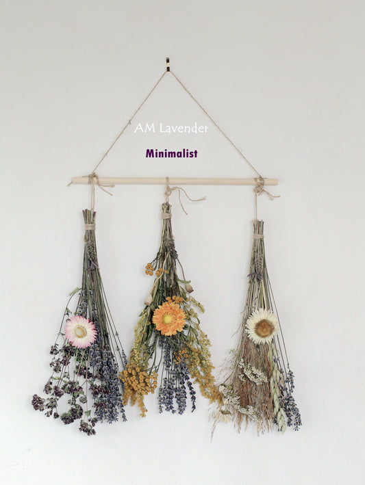 Dried Flower Hanger: Minimalist | AM Lavender