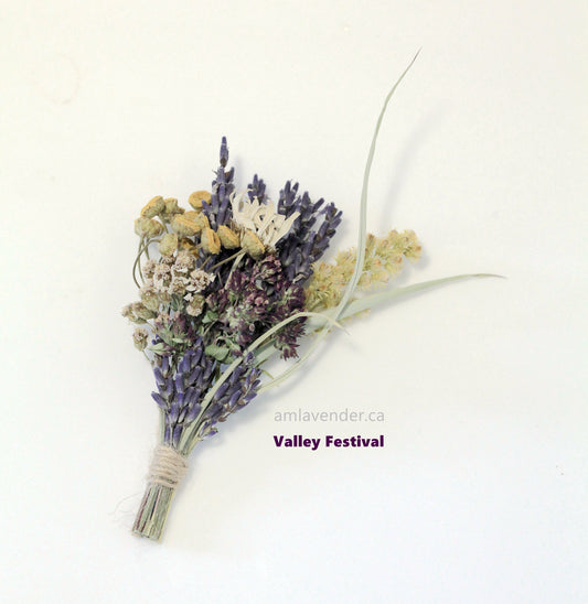 Boutonniere / Corsage : Valley Festival | AM Lavender