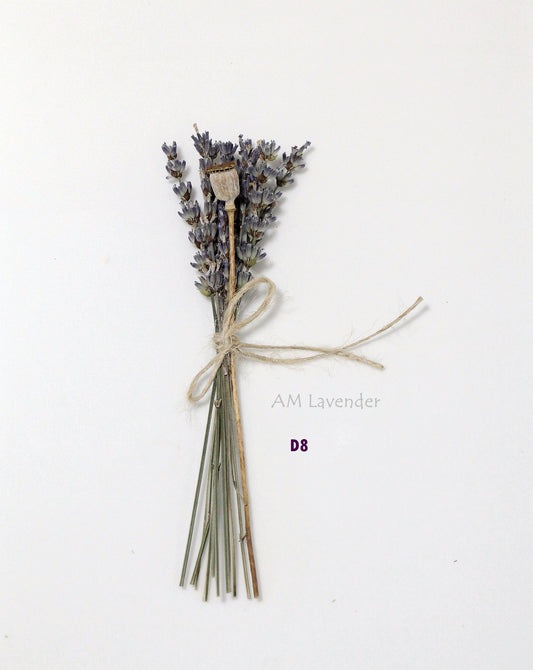 Napkin Bouquet: Lav Mini D8 | AM Lavender