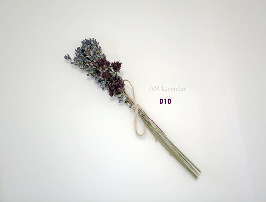 Napkin Bouquet: Lav Mini D10 | AM Lavender