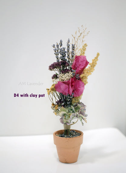 Mini Bouquet with Optional Vase - Design 4 | AM Lavender