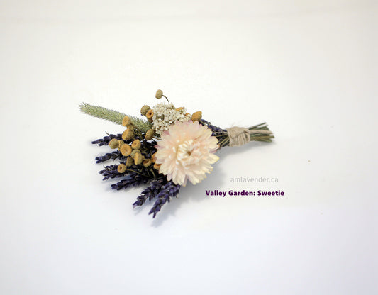 Boutonniere / Corsage : Valley Garden - Sweetie | AM Lavender