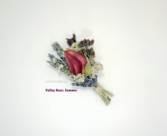 Boutonniere / Corsage : Valley Rose - Summer | AM Lavender