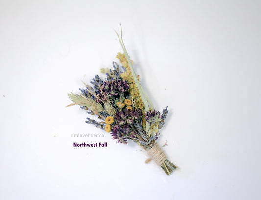 Boutonniere / Corsage : Northwest Fall | AM Lavender