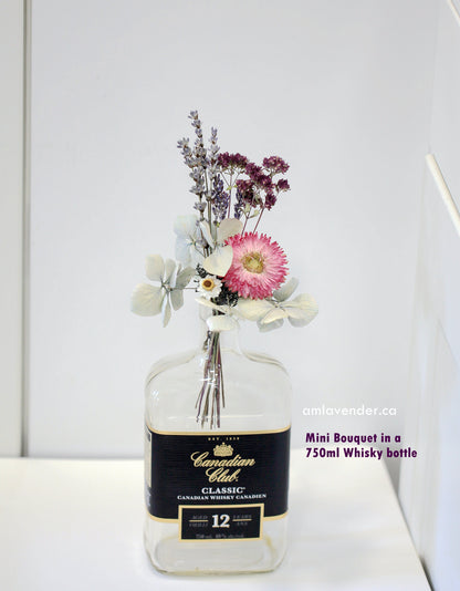 Mini Bouquet with Optional Vase - Design 4 | AM Lavender