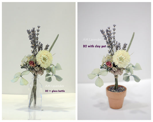 Mini Bouquet with Optional Vase - Design 2 | AM Lavender