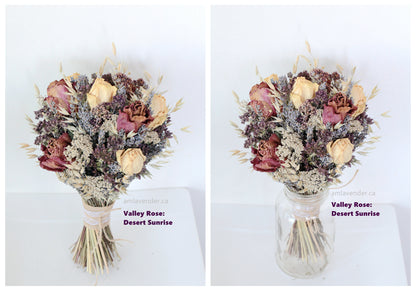 Bouquet : Valley Rose - Desert Sunrise | AM Lavender