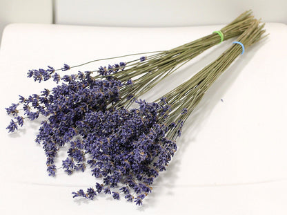 Set of 2 / 5 Organic English Lavender Bundles or 200x Long True Lavender Stems