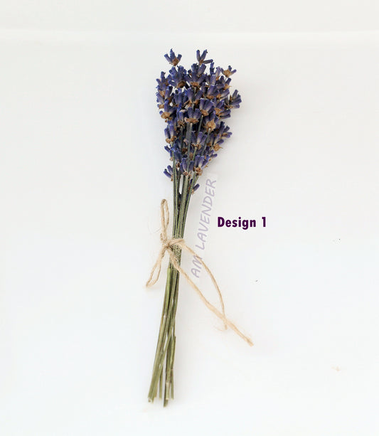 Napkin Bouquet: Lav Mini D1 | AM Lavender