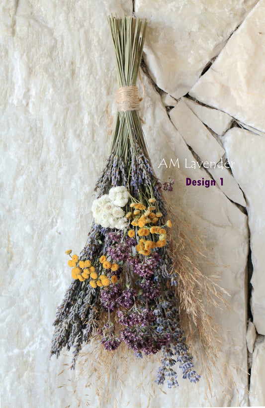 Dried Flower Hanger: Design 1 | AM Lavender
